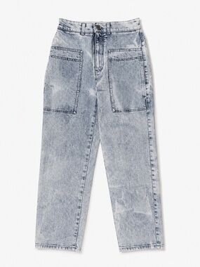 Stella McCartney High-Rise Light Wash Jeans size26